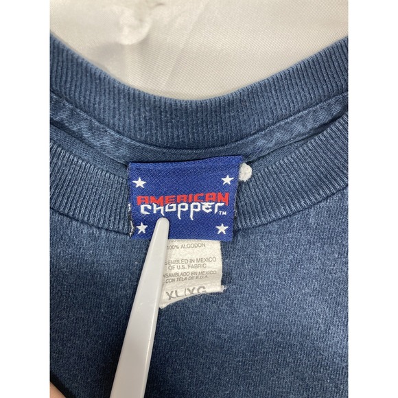 Vintage American Choppers Shirt Mens XL Extra Large Biker Rally Jet Bike Adult - Picture 3 of 16